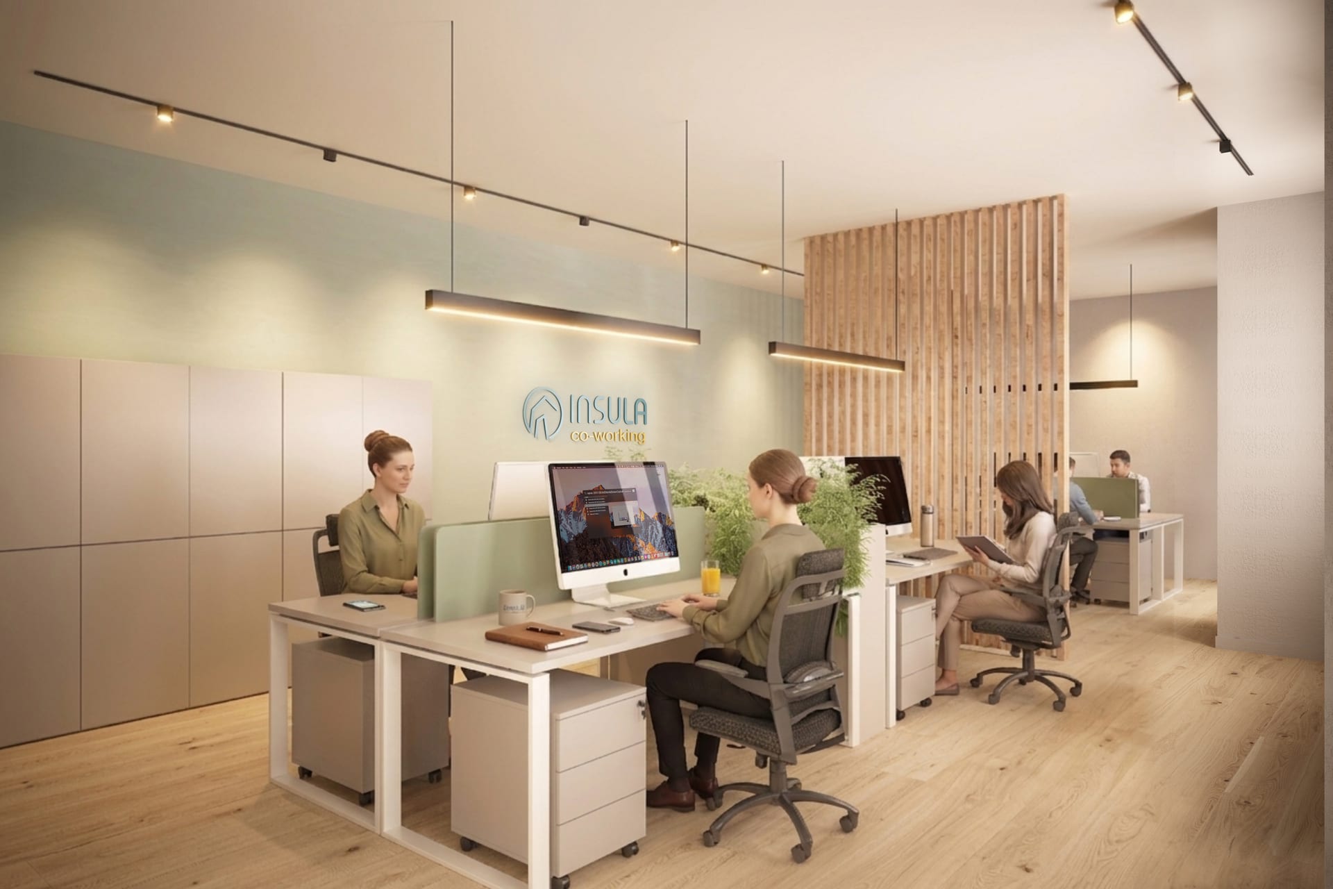 Postazioni di lavoro open space